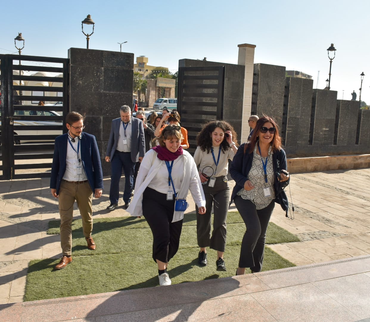 person sitting in a chair in front of a man