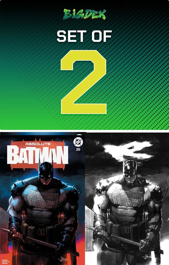 Absolute Batman #20 Javi Fernandez Exclusive Variant Set Trade Dress and Virgin Covers DC Comics