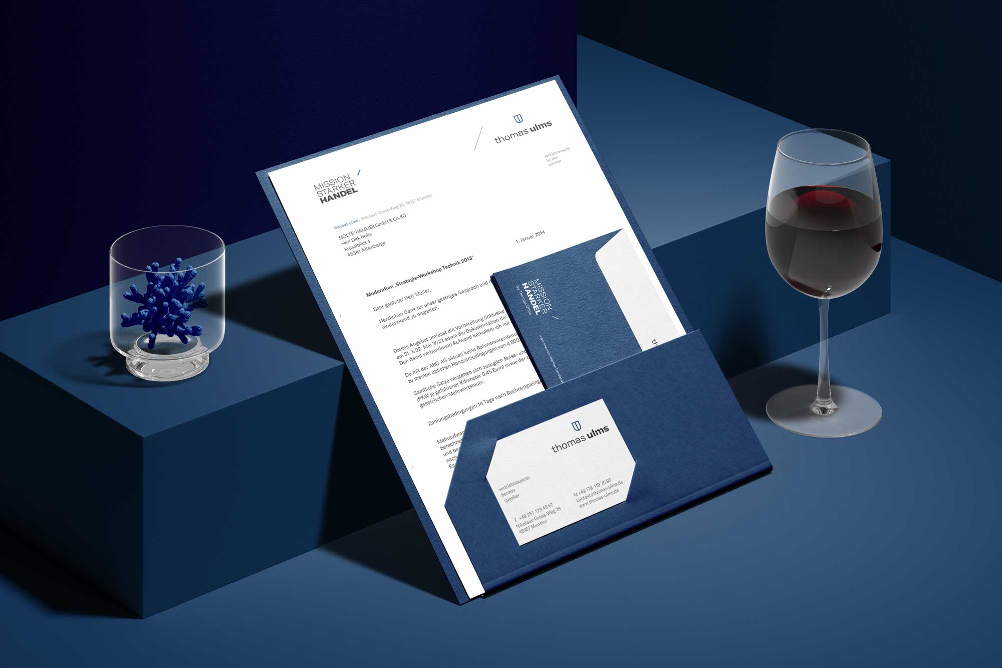 Thomas Ulms Corporate Design Stationary