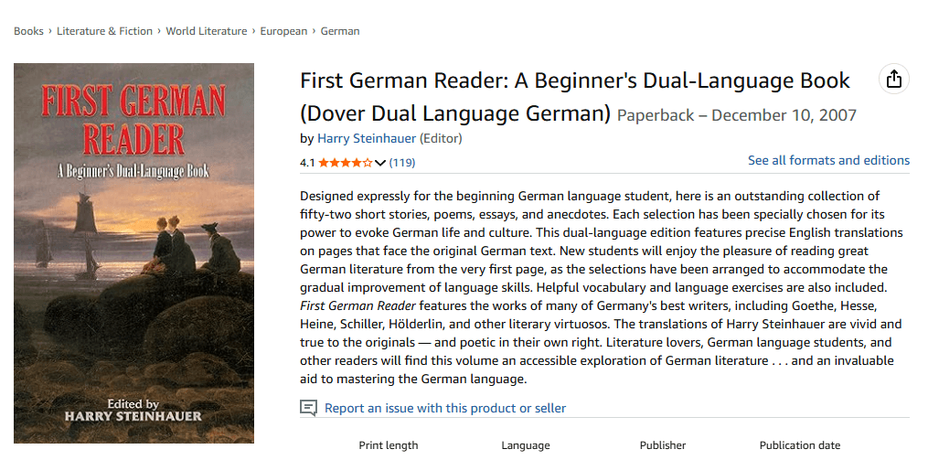 German learning book