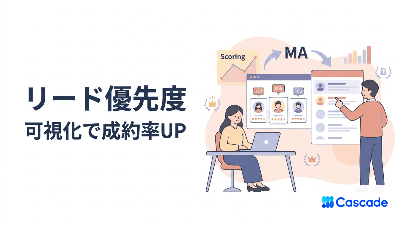 リードスコアリング設計｜MA連携で営業優先度を可視化する