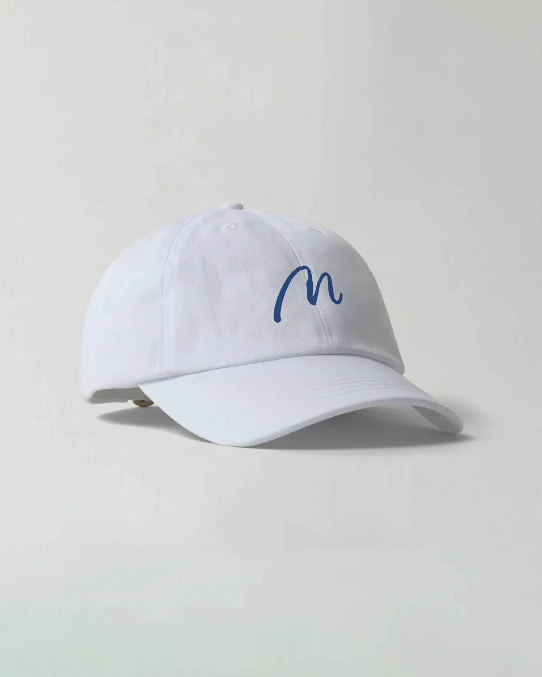 White Hat with M Logo