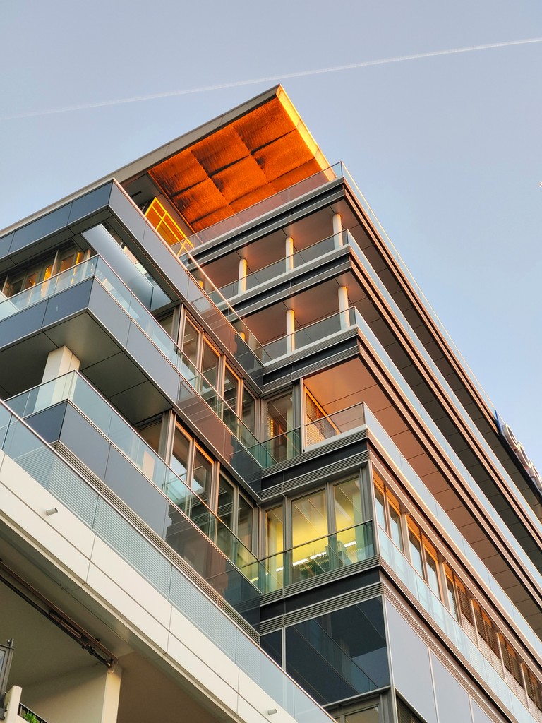 brown and white concrete building
