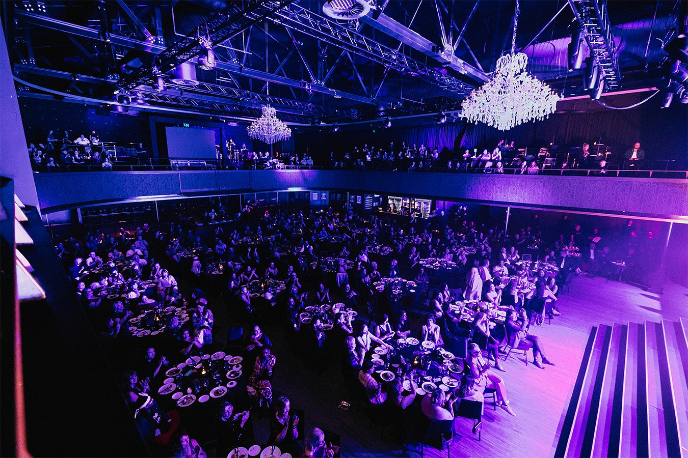 Guests at the AWMAs at the Fortitude Music Hall