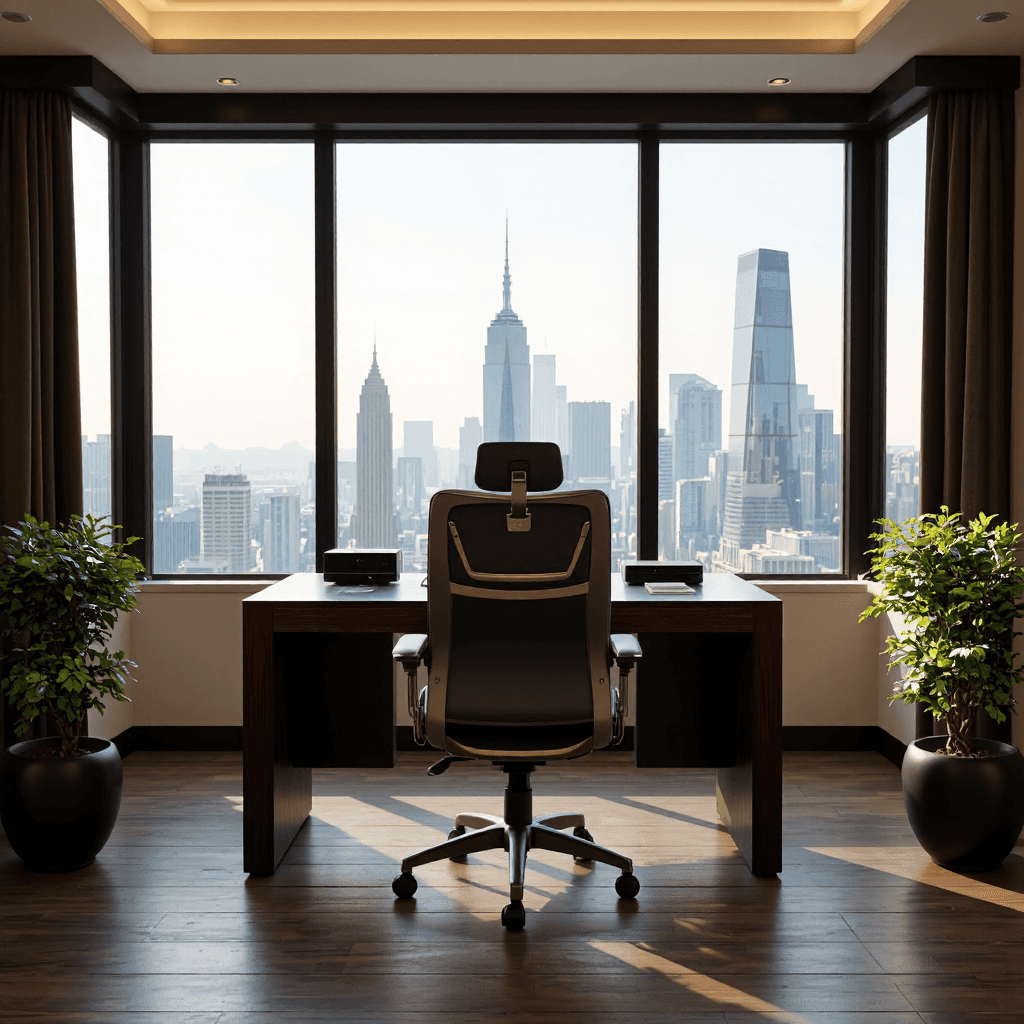 product photography of High-end office chair