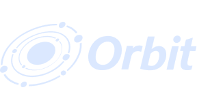 Orbit logo light