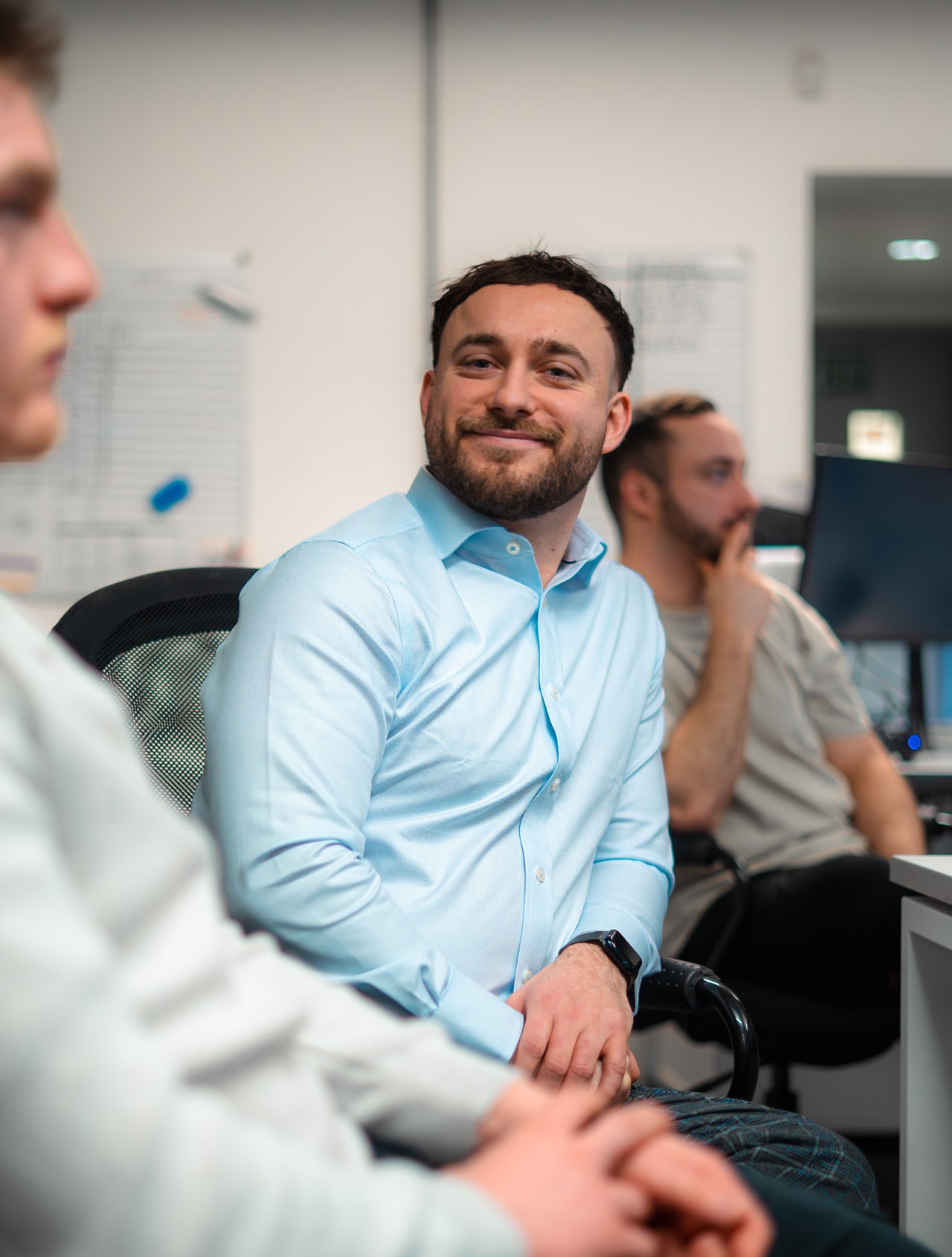 A PSS Tax consultant at the Manchester office