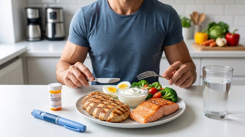 How much protein on semaglutide