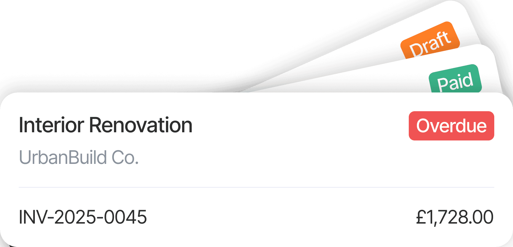 Quote Invoice Status