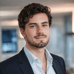 Close-up abstract image of translucent gel or oil bubbles suspended in liquid, creating a scientific and artistic texture.