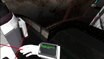 The gameplay of scaling down.