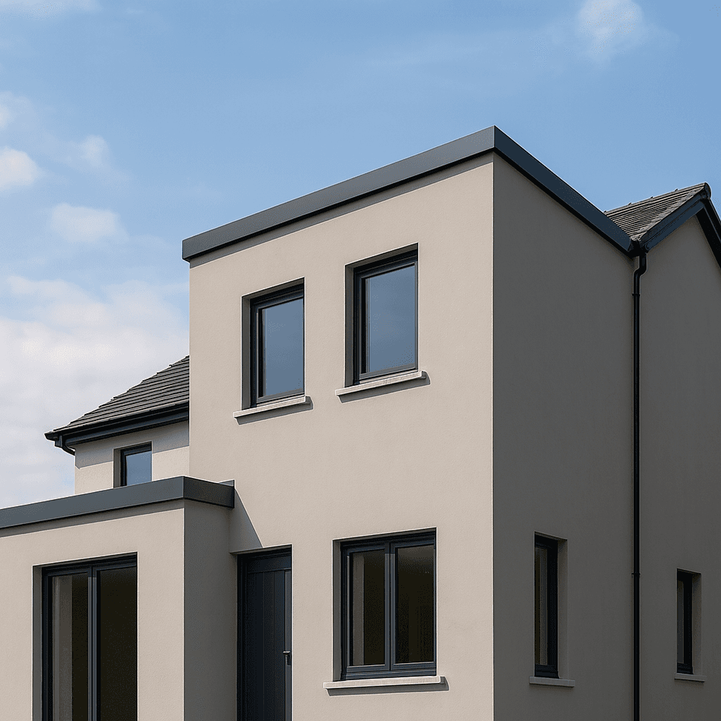 complex aluminium window cills made by cills.ie