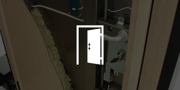 Illustration porte blindée