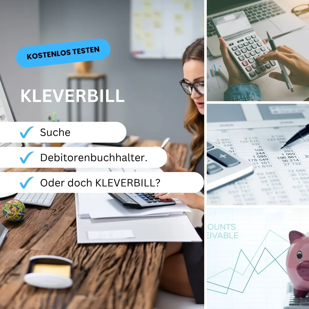 Are you looking to hire an Accounts Receivable Accountant—or is KLEVERBILL the better solution for your company?