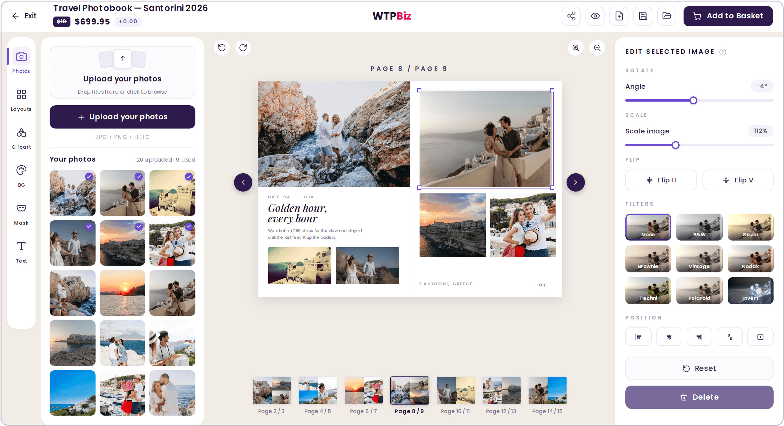 WTPBiz Photobook Designer