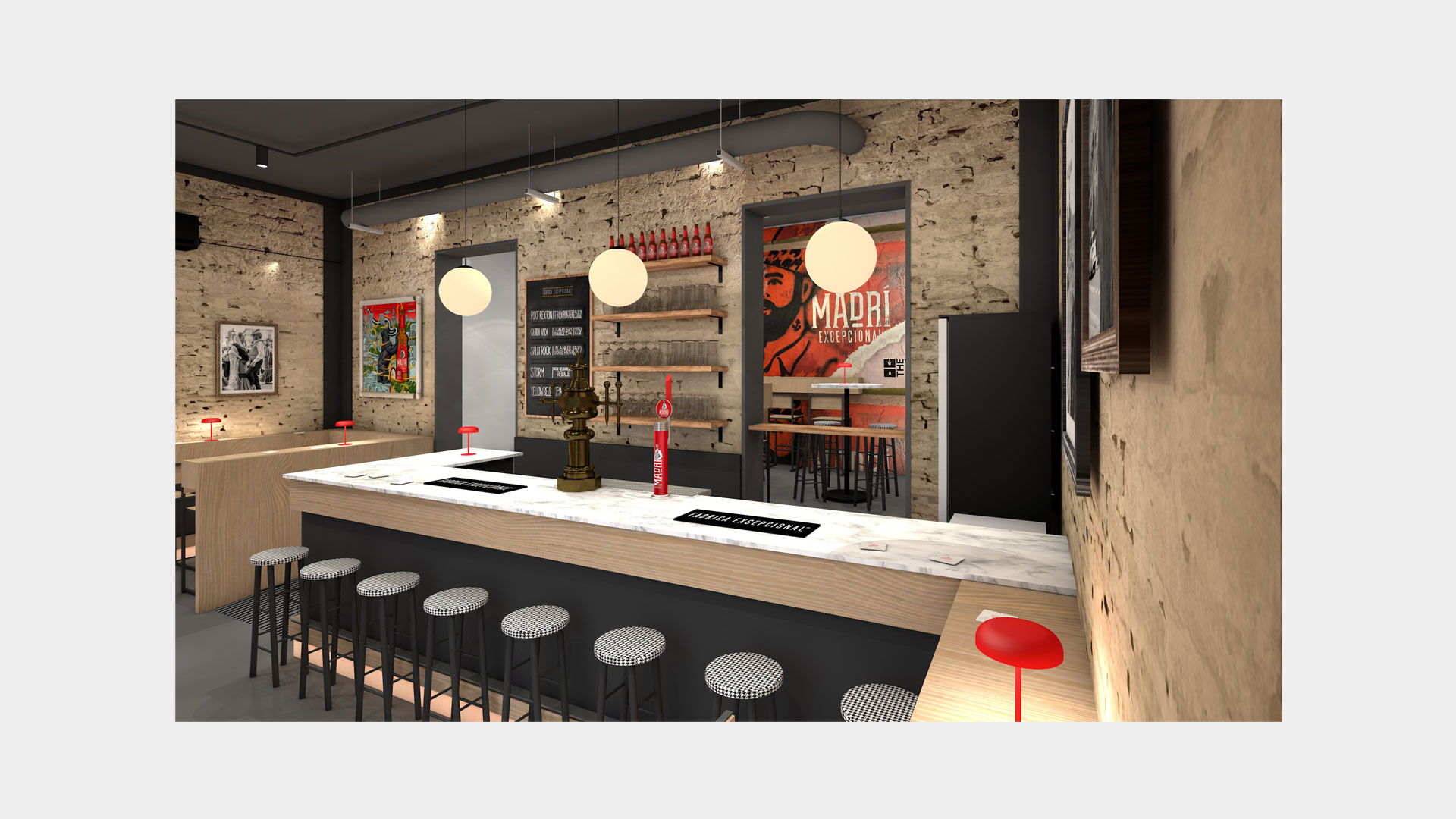 Madri Bar Design