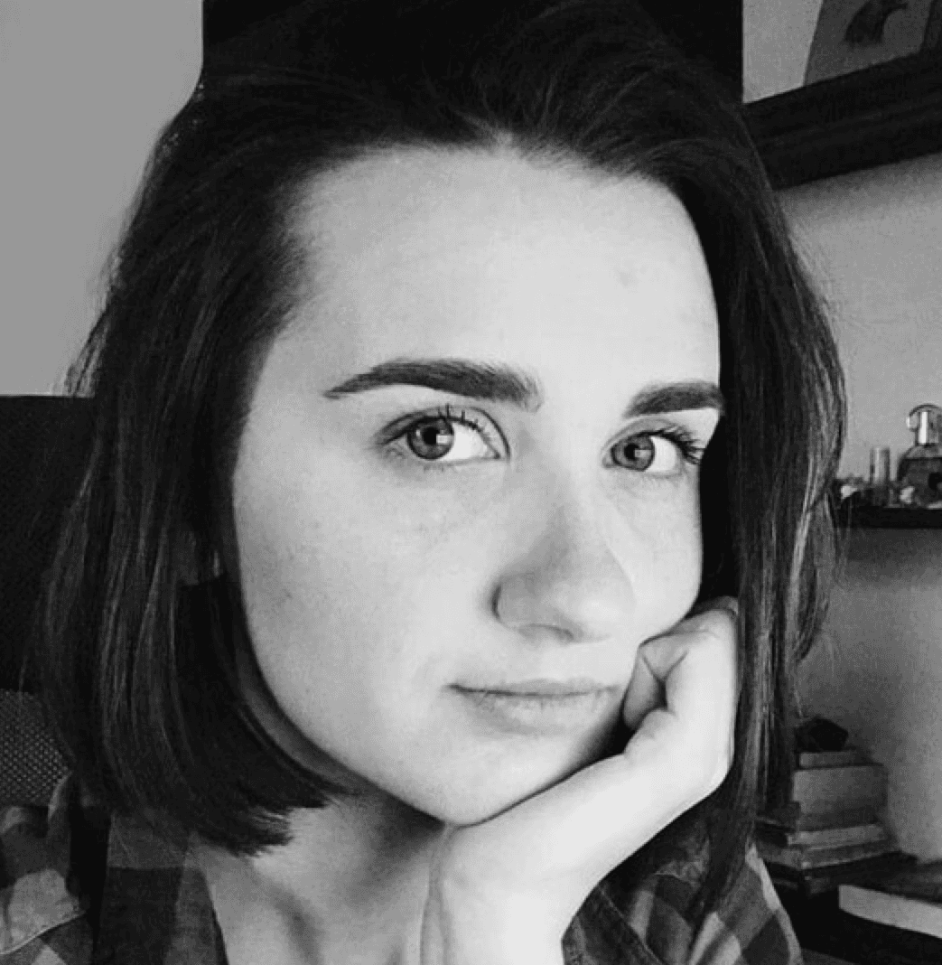 Close-up portrait of a person