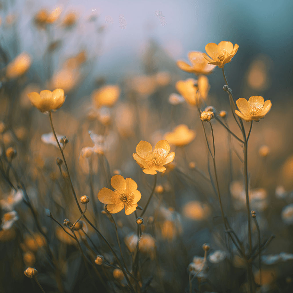 buttercup days Apple Watch collection header image featuring floral, summer, and spring.