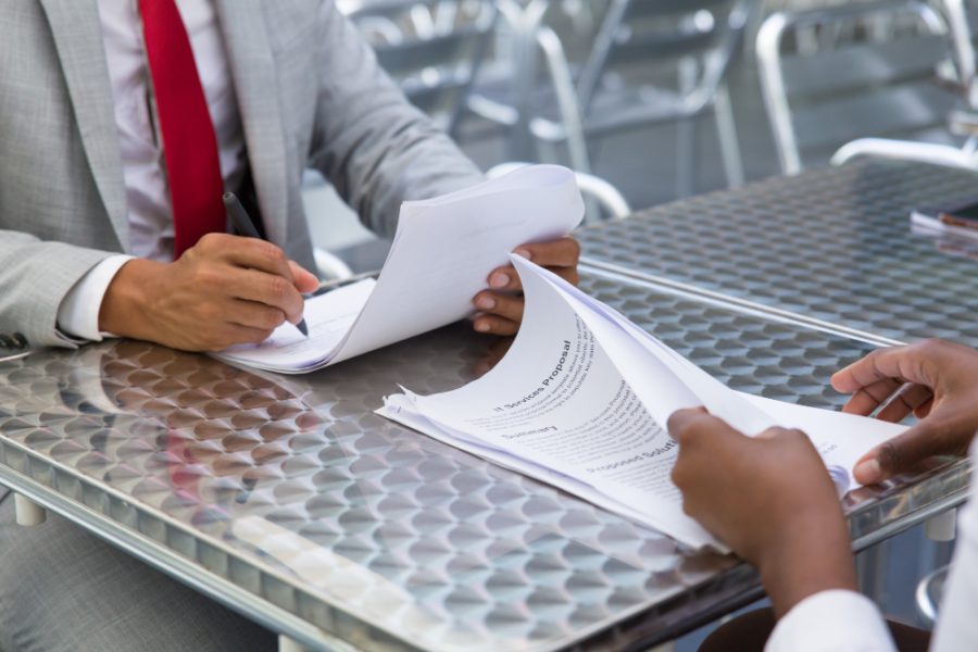 Documents for closing a company