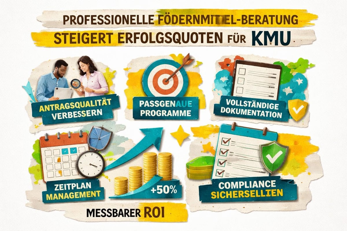 Fördermittelberatung Vorteile