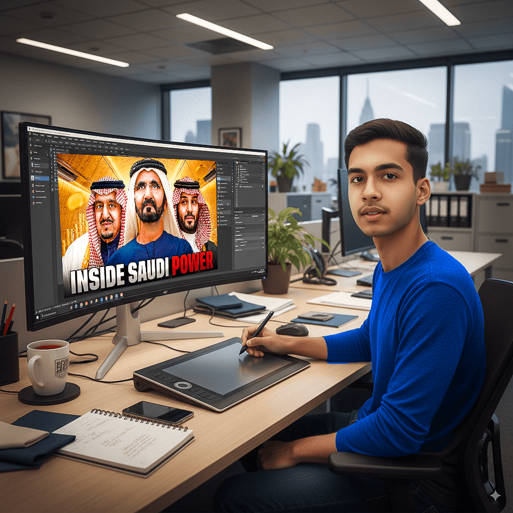 Man Using Laptop