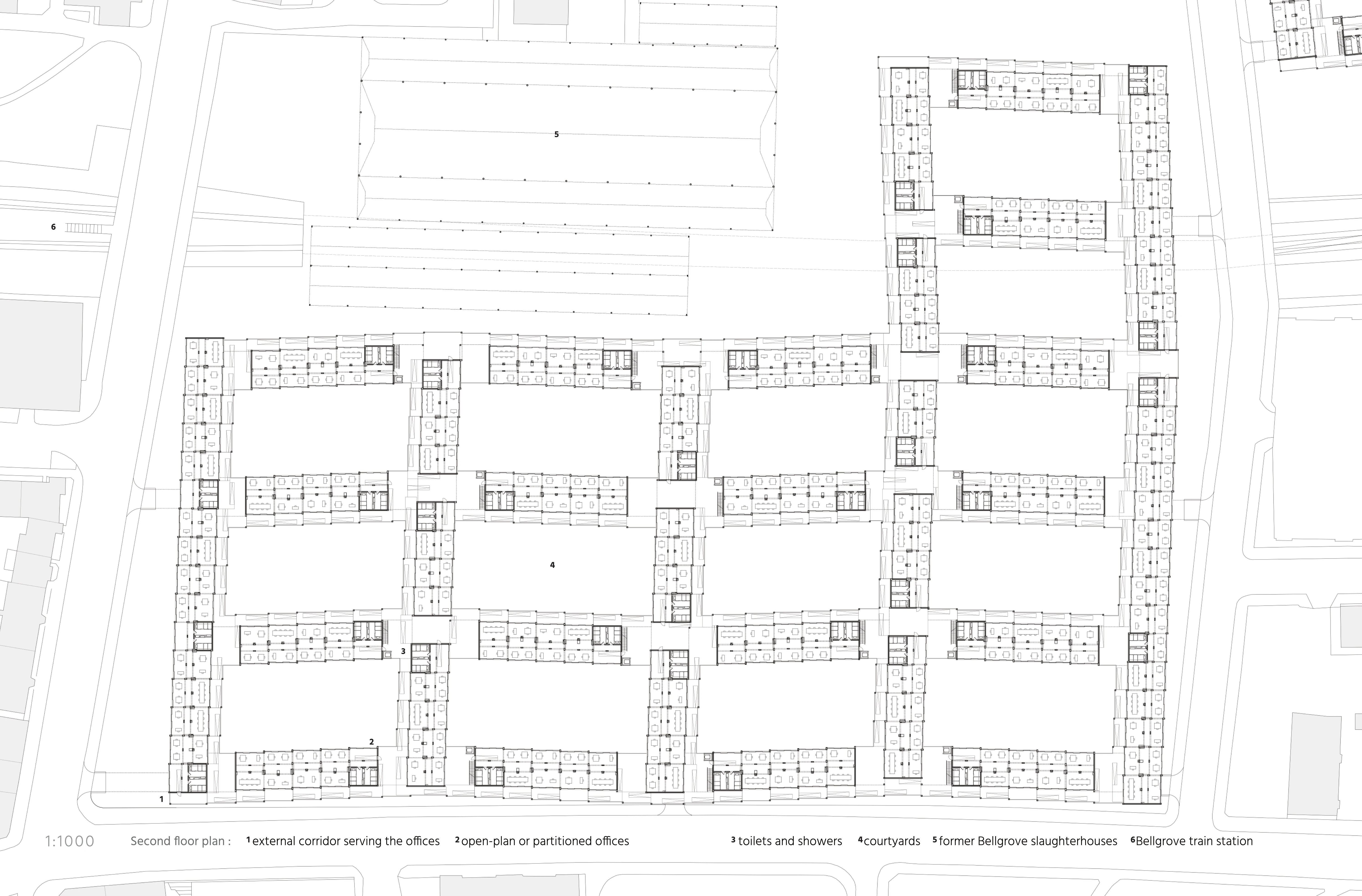 Collective housing Glasgow plan