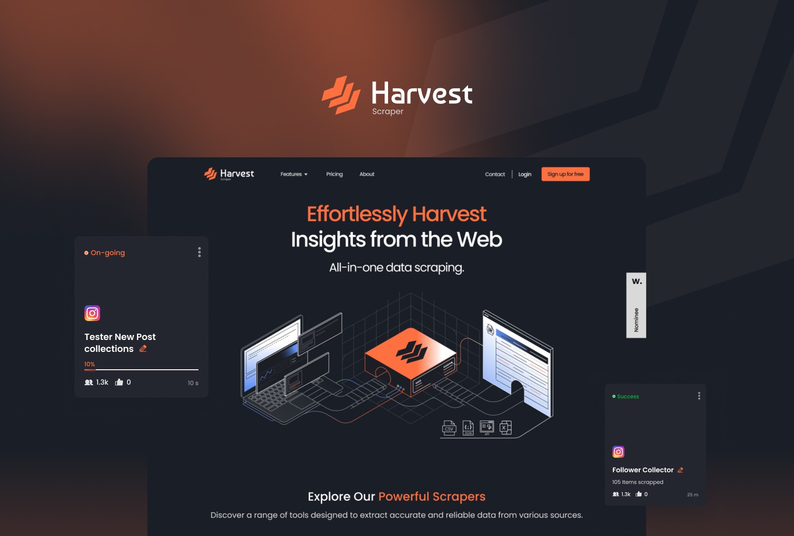 Harvest Scraper