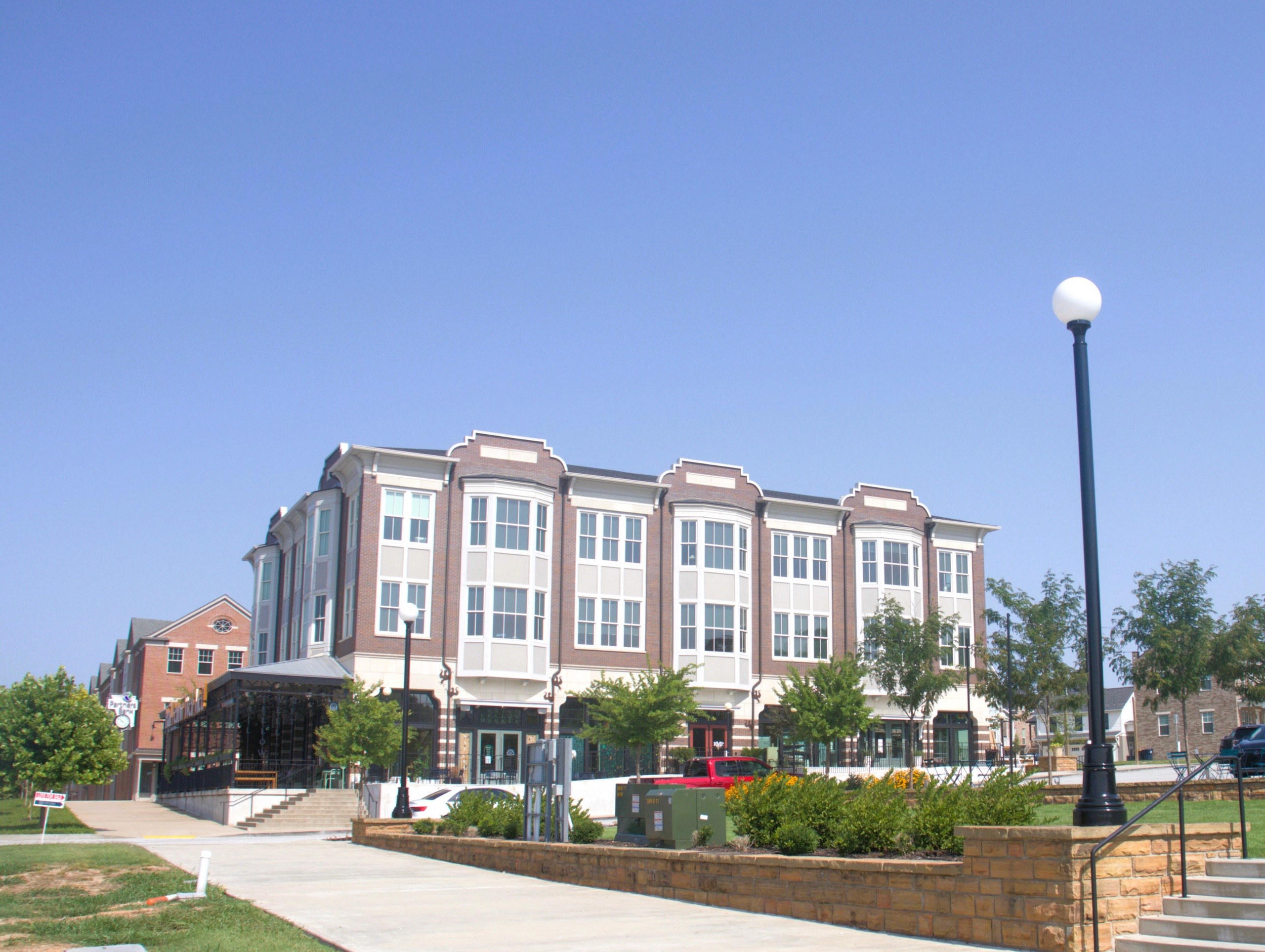 RMP Building, View from Johnson Square Wall
