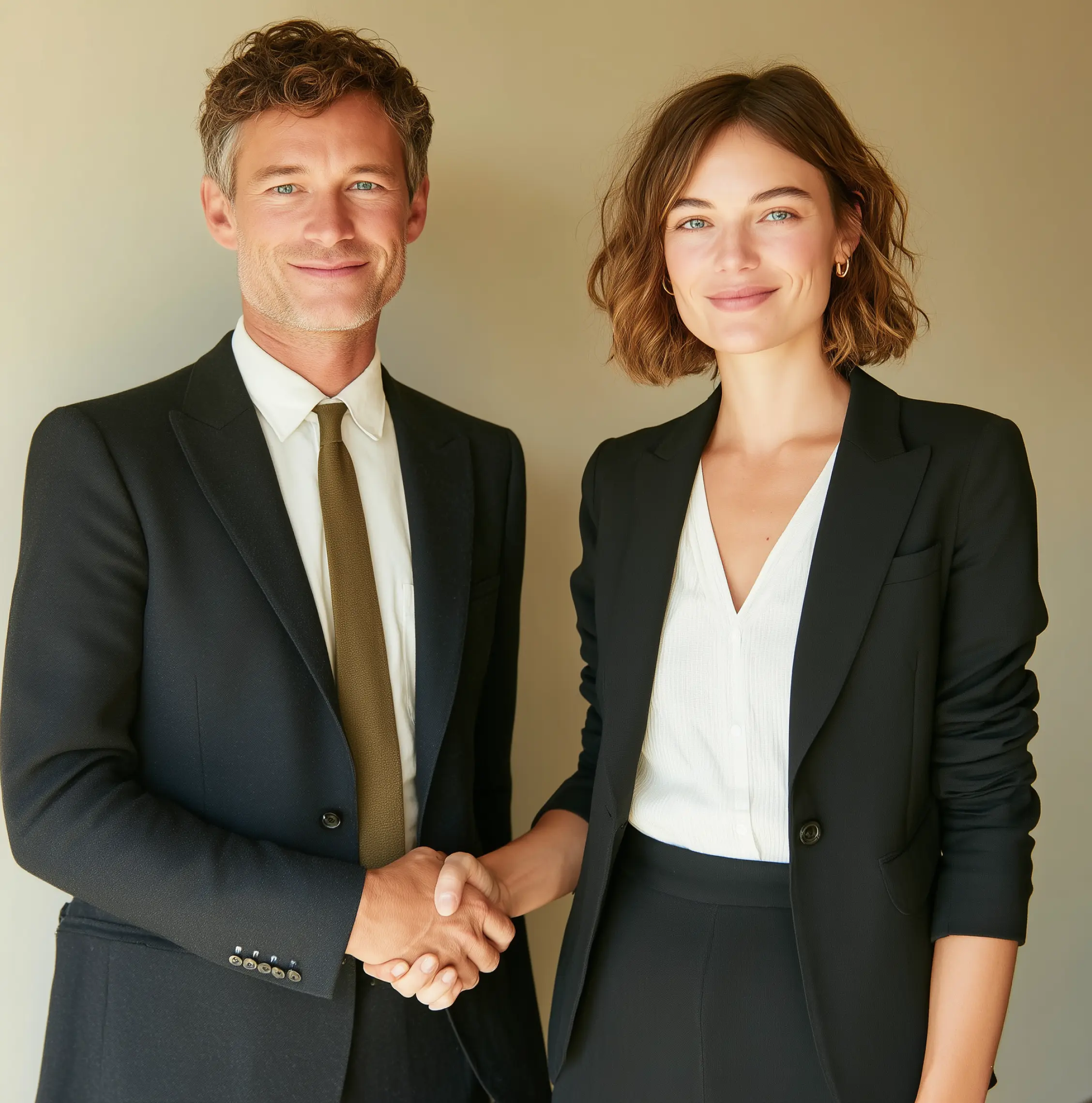 Lawyers shaking hands