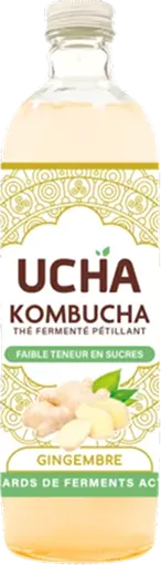UCHA Ginger Kombucha
