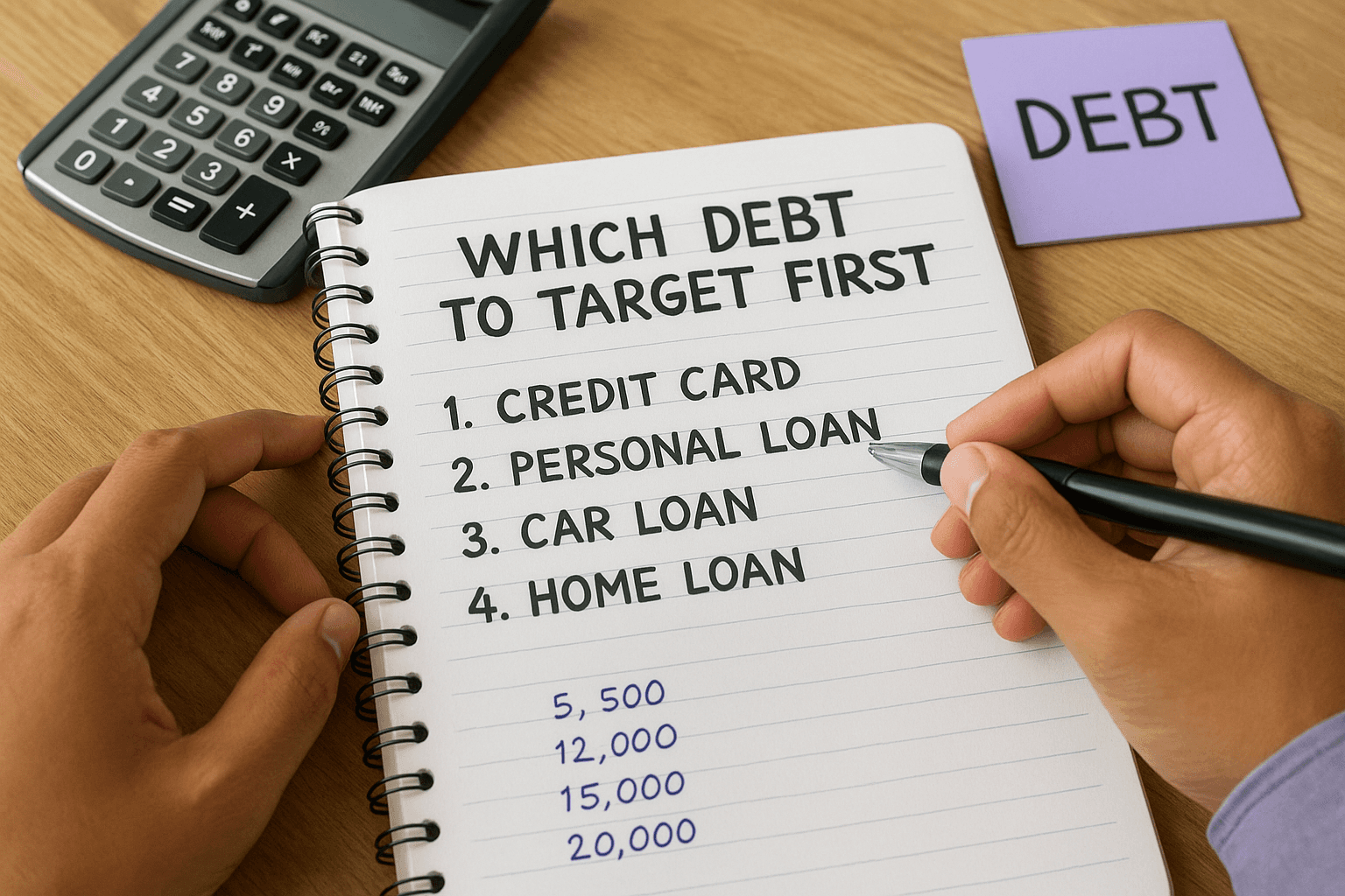 Which debt to target first