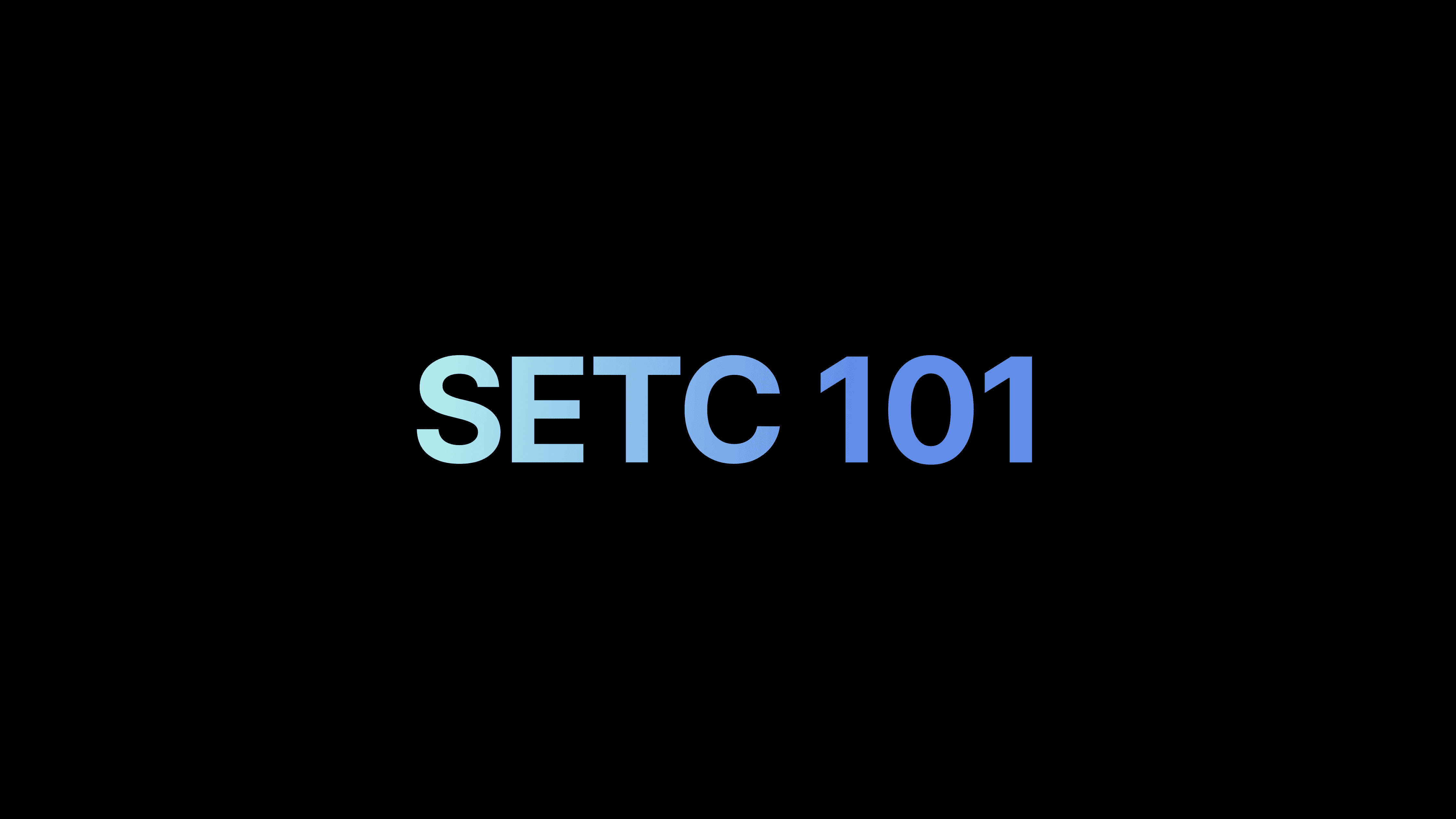 SETC 101 blog image