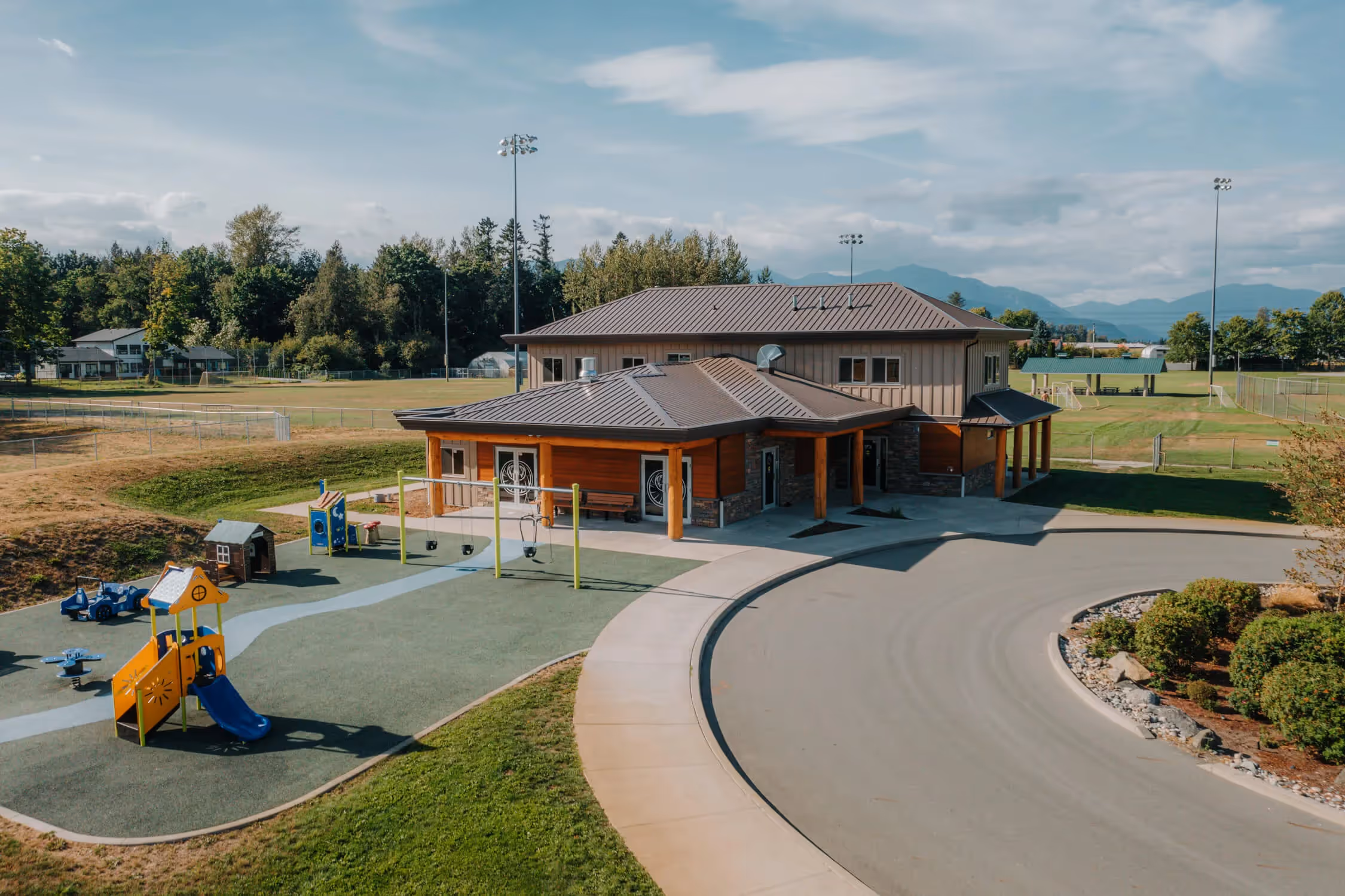 Ch’íyáqtel First Nation landscape photography showing the project environment and outdoor setting website showcase