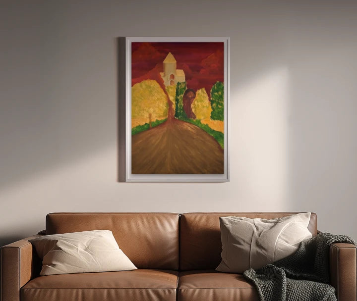 premium art poster and canvas prints, with originals available, from QART , of the artwork " The Horizon "