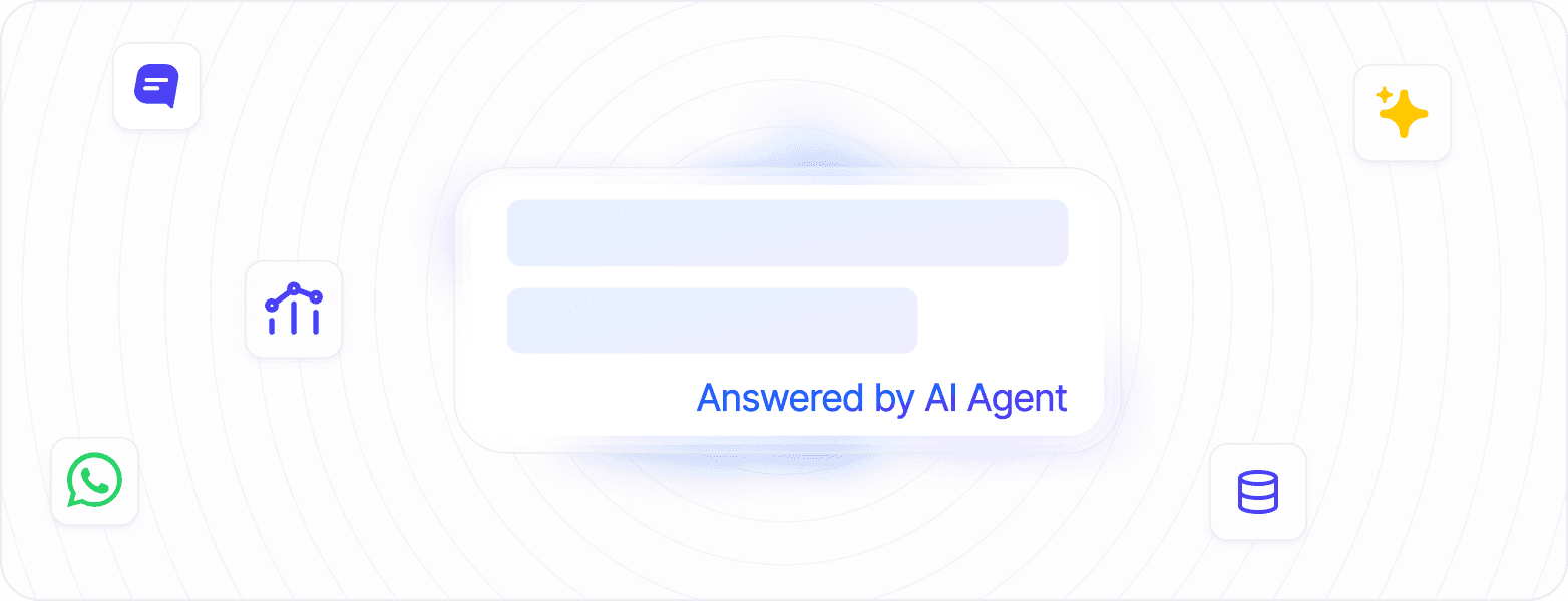  AI agent answering guest queries across multiple messaging platforms including WhatsApp