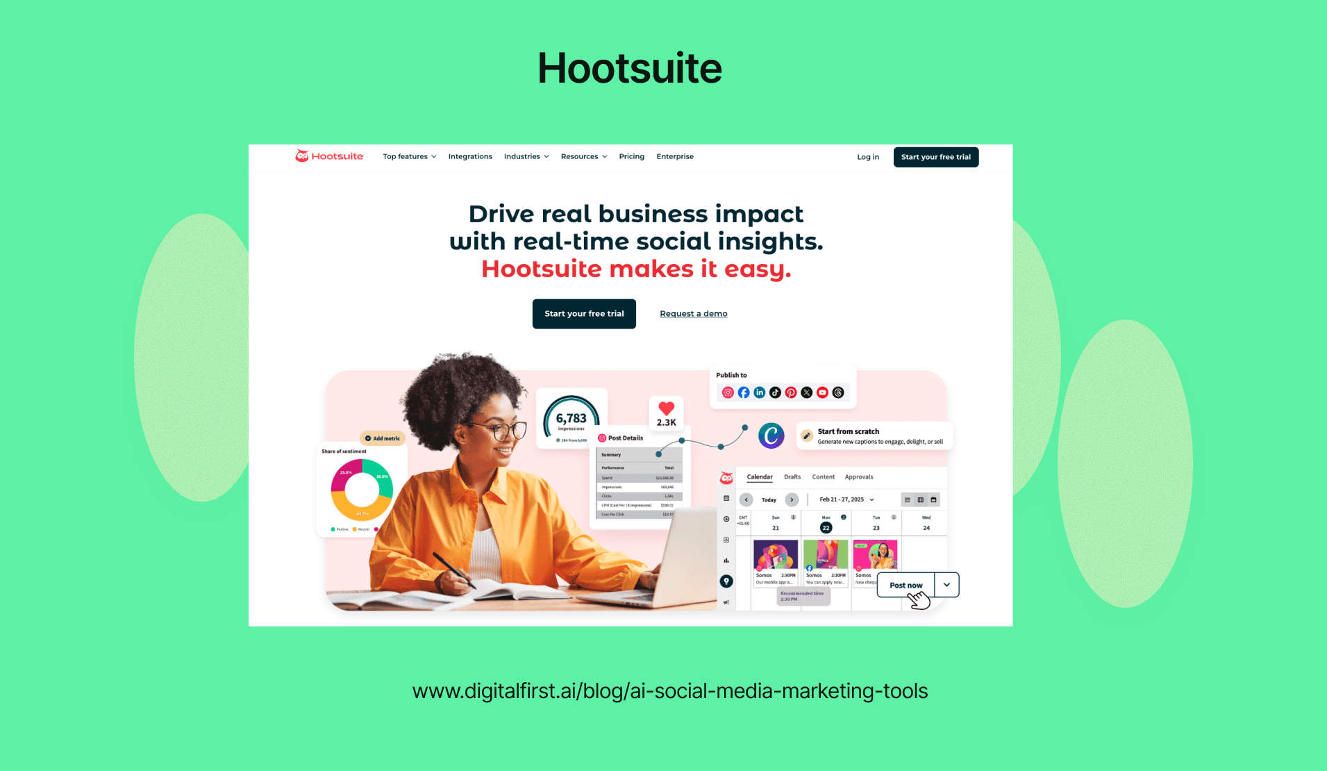Hootsuite – Best for Multi-Channel Campaign Management
