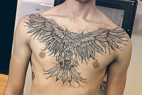Tatouage animaux hiboux par Julien Joolz — Grinoir Tattoo