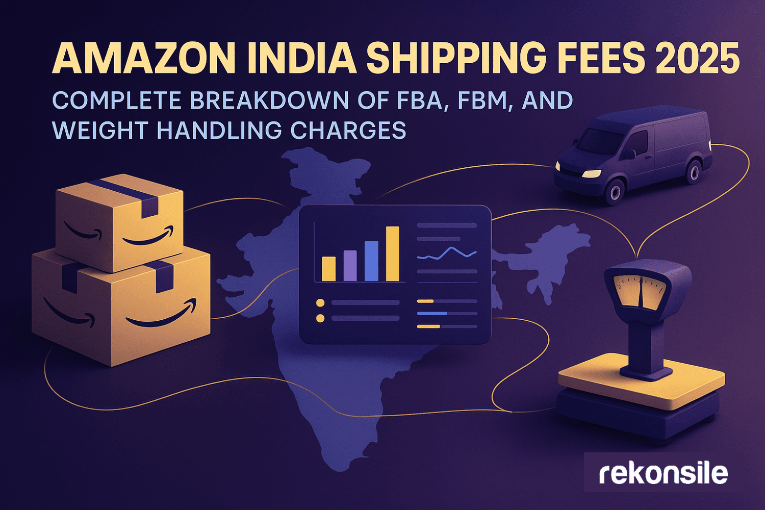 Amazon India Shipping Fees 2025: Complete Guide of FBA, FBM, and Weight Handling Charges
