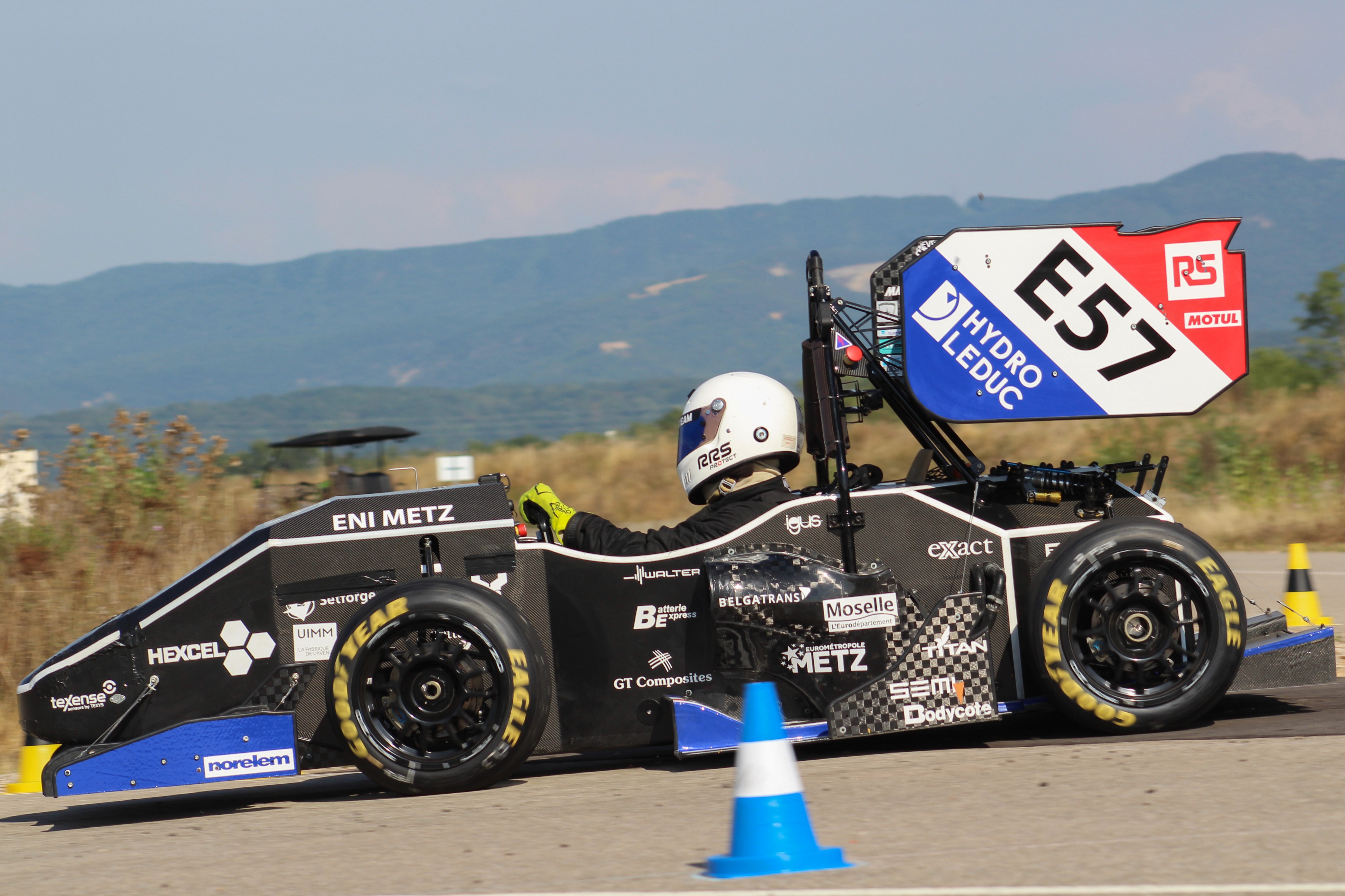 A young girl smiling