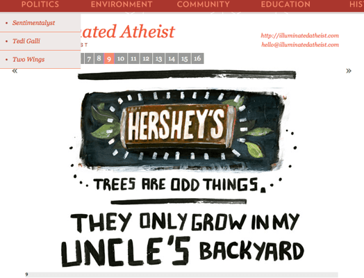 webpage of 2010 SVA MFAD Unleashed project