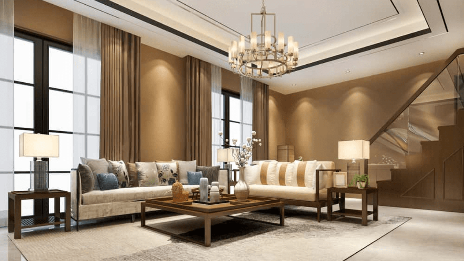 Duplex House With a Royal Touch
