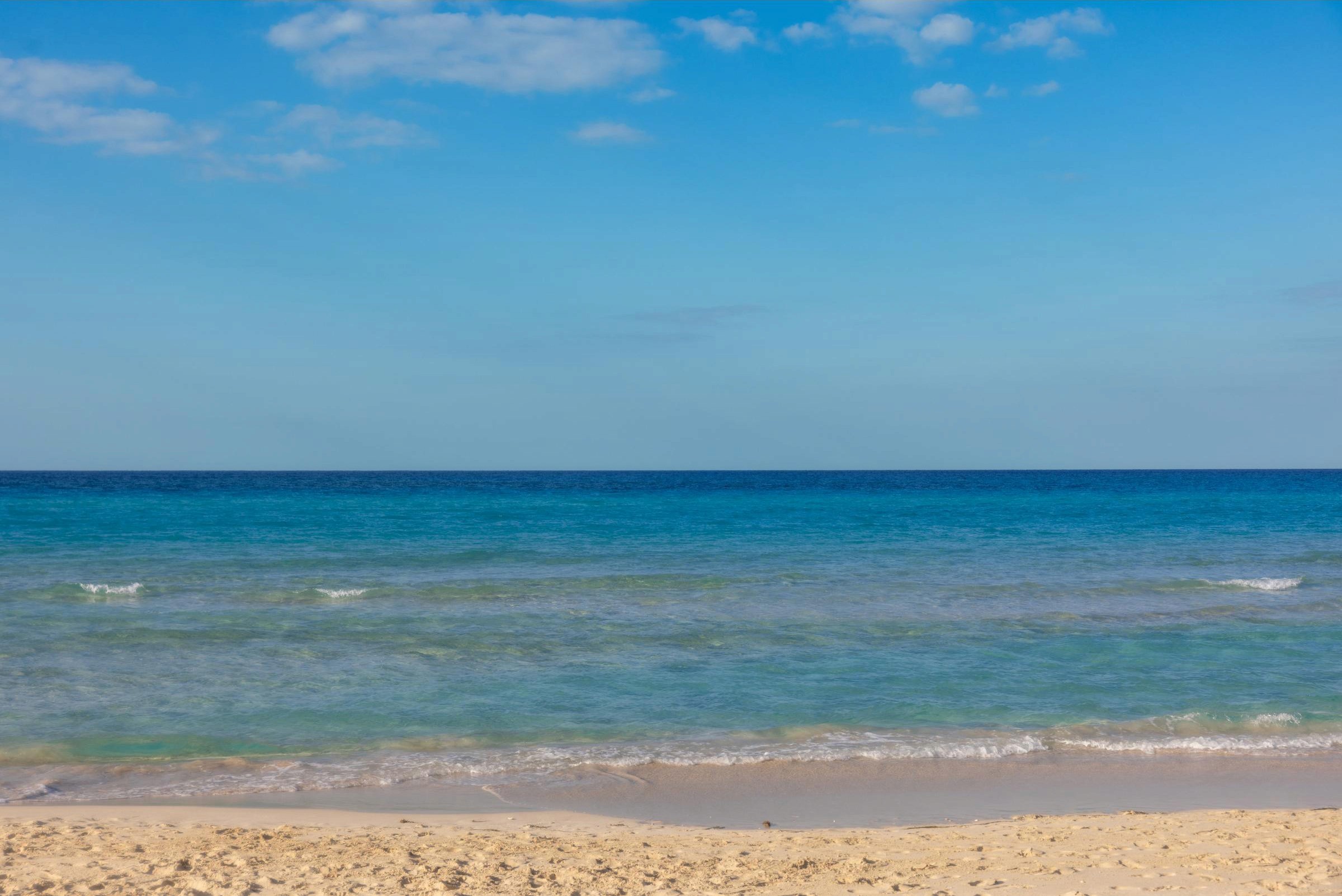 Playa MarAzul, where the waters of the Gulf of Mexico meet the Atlantic. - Caibarién, Cuba