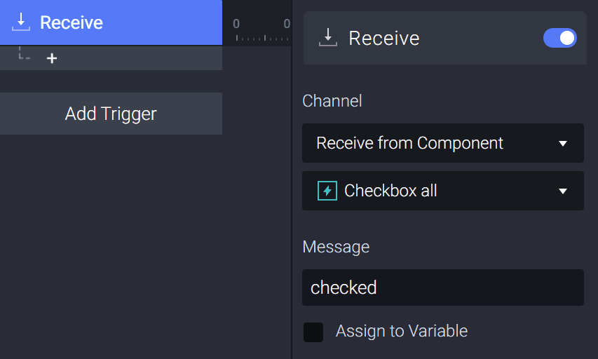 Add a Receive trigger