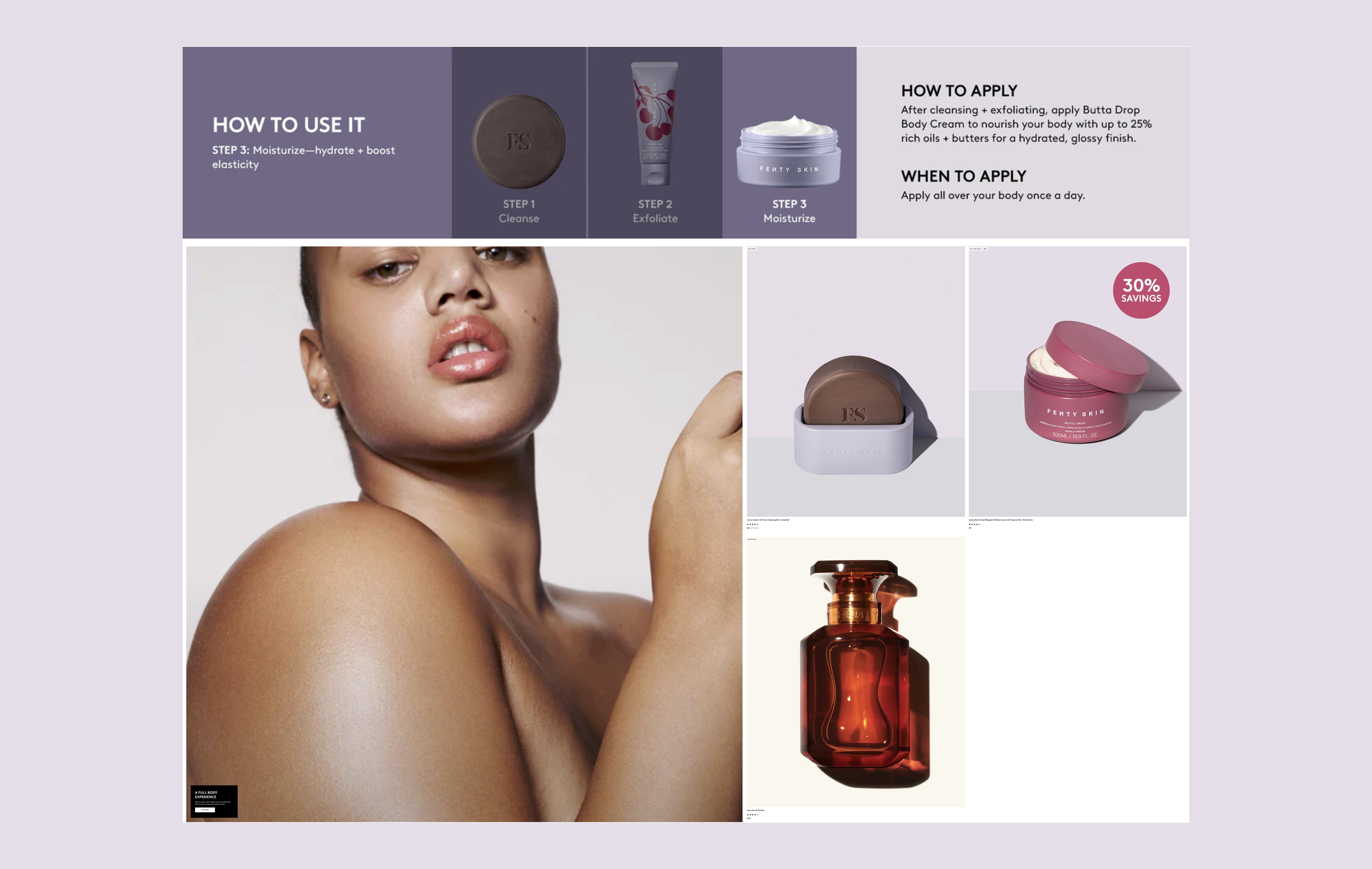 Step-by-step usage instructions and bundled routine suggestion