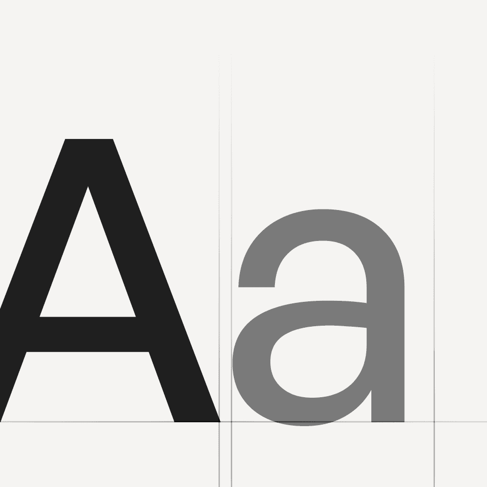the new Typography in Design system by Sigma