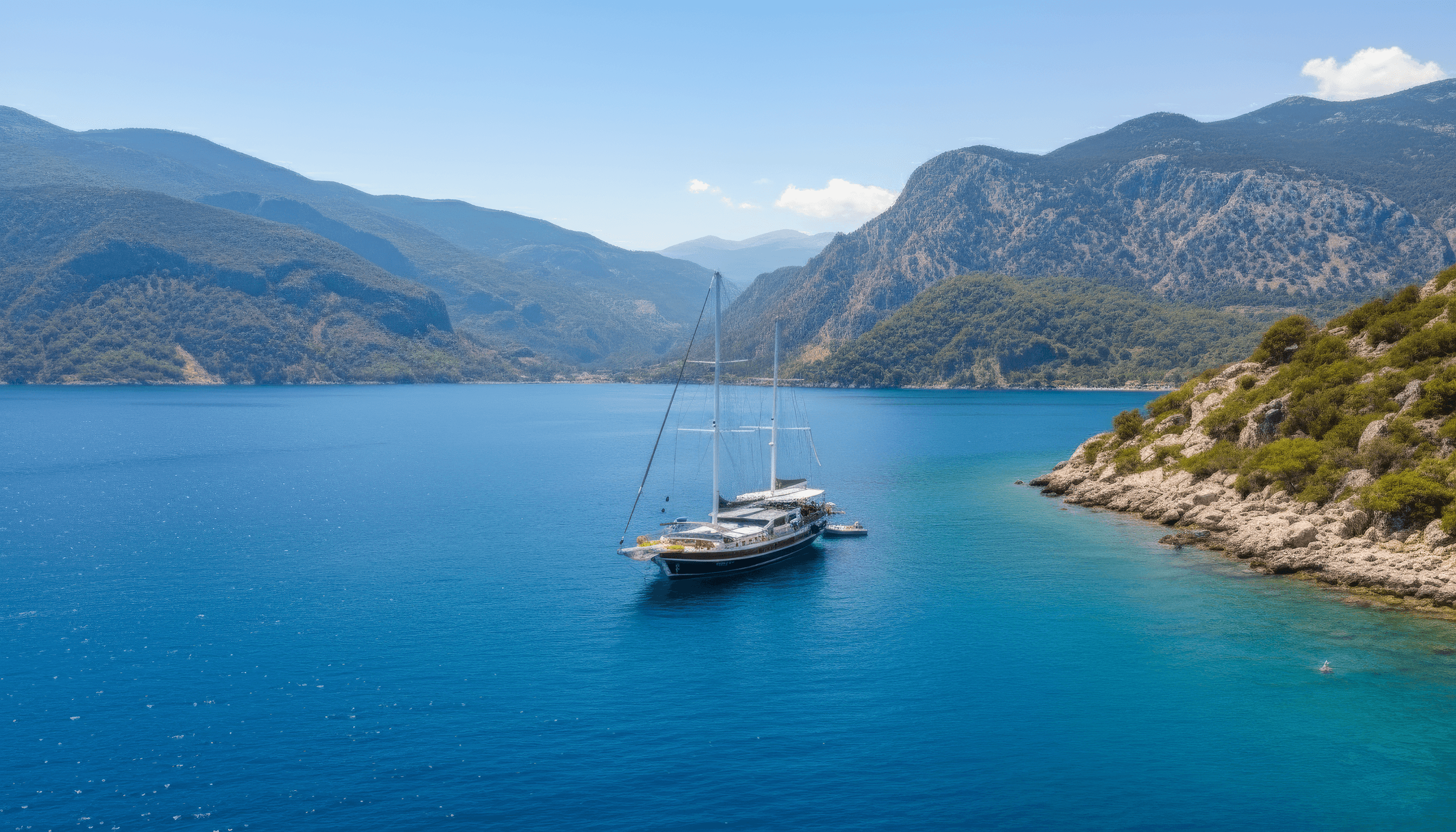 Desk with puzzles and colorful wall art
