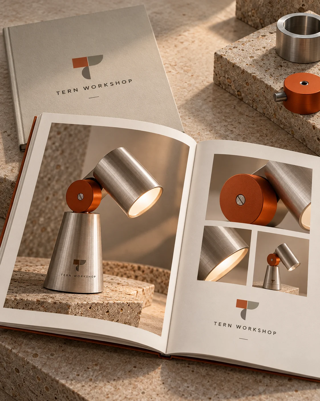 Tern Workshop — collection catalogue brand application