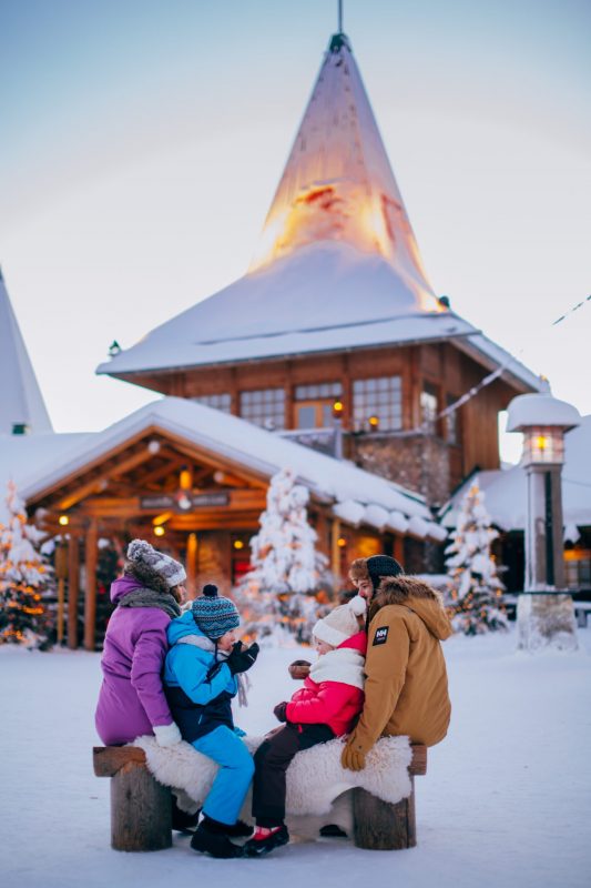 Santa's Village in Lapland, Finland