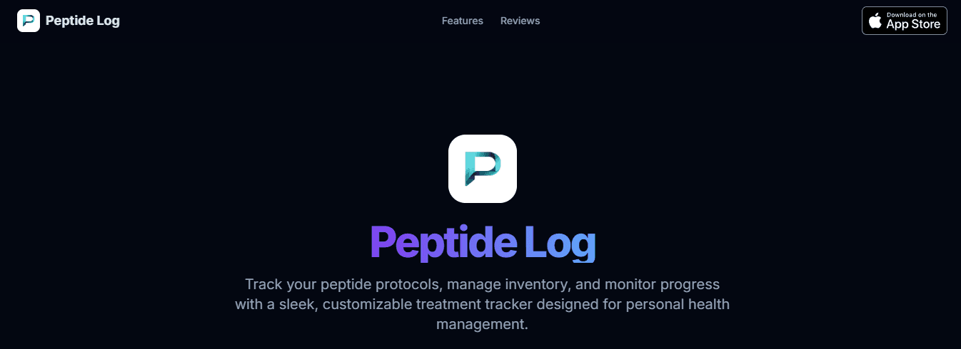 Peptide Log