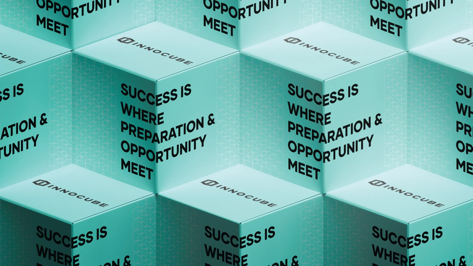 Brand assets and graphic system created for Tata - Innocube